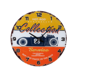 Hot Rod Retro Klok | 30cm